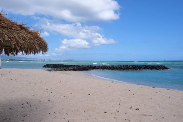 istock View of Diamond Head from Kapalina Beach Oahu 1408739841