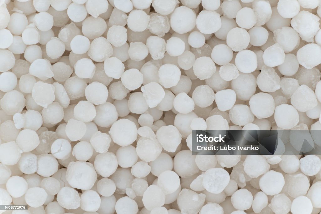 Tapioca Microscope Tapioca White Starch Pearls Microscopy Detail Image Width 23mm Stock ...