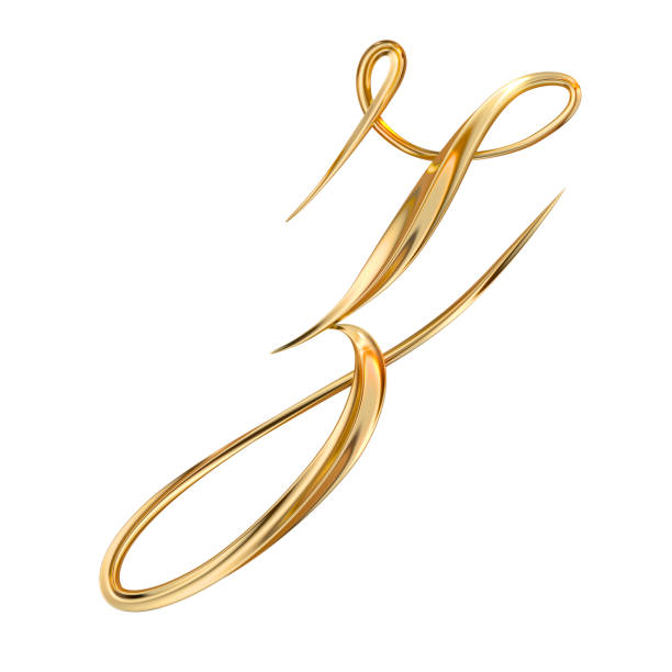 istock Gold letter z 1408777388