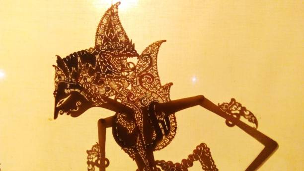 Close Up Silluete 
puppet traditional Wayang Art from Java, Indonesia Close Up Silluete 
puppet traditional Wayang Art from Java, Indonesia wayang kulit photos stock pictures, royalty-free photos & images