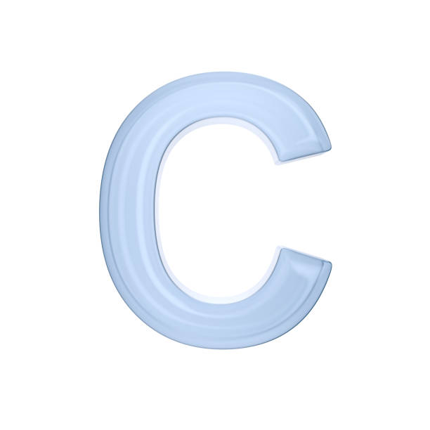 istock Character C on white background. Isolated 3D illustration 1408810280