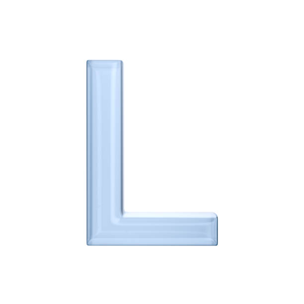 istock Character L on white background. Isolated 3D illustration 1408810303