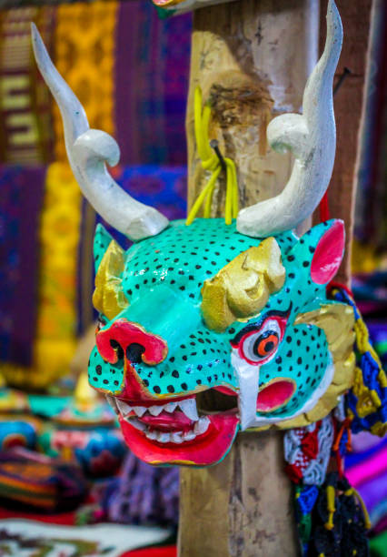 istock Traditional Bhutanese Mask 1408816169