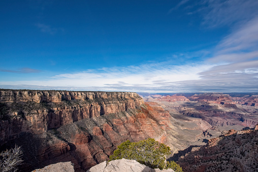 South Rim of the Grand Canyon in Arizona USA