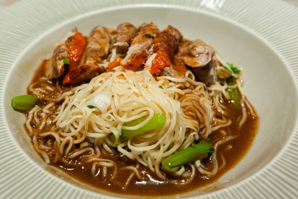 istock Duck noodle. Duck noodle asia 1408818247