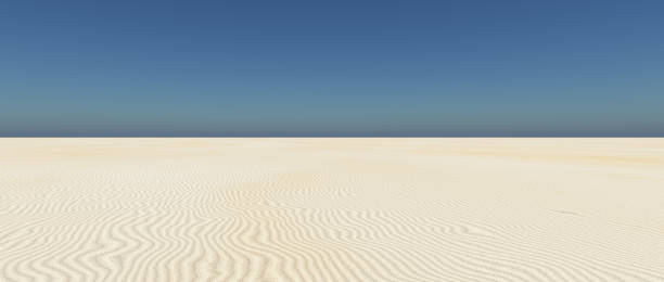 Sand desert stock photo