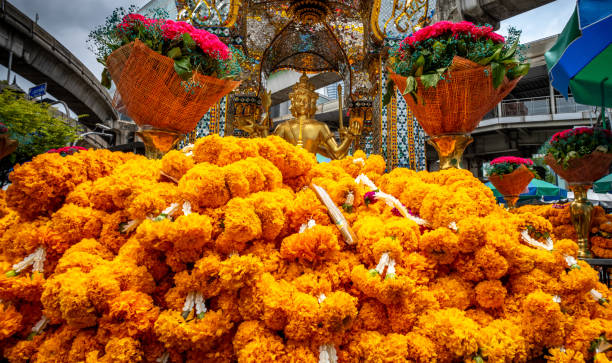 istock Erawan Buddhist Shrine in Bangkok Thailand 1408829226