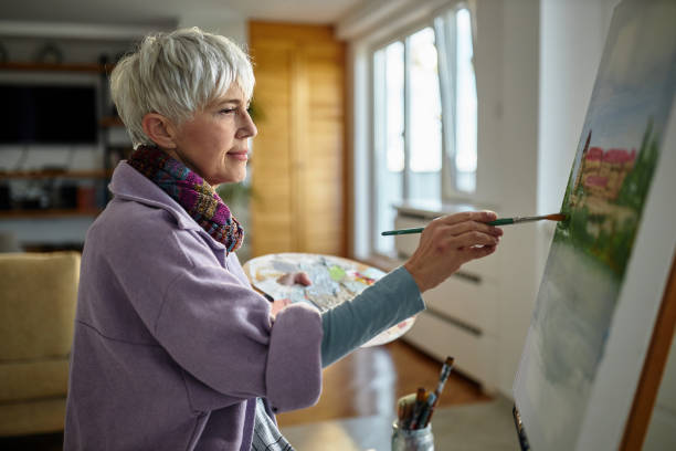 istock Painting in retirement! 1408834283