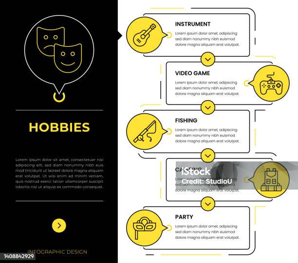 Icon Vector Hobi Vektor Konsep Infografis Hobi Ilustrasi Stok - Unduh Gambar Sekarang ...