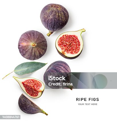 istock Fig fruits creative layout 1408844761