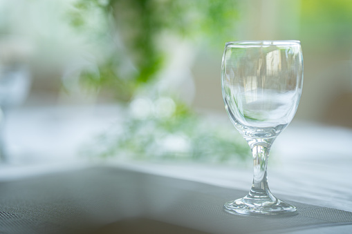 Water goblet for table setting