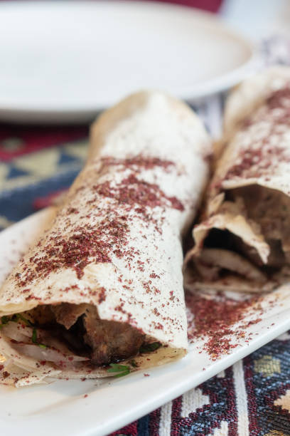 istock Kebab. Traditional middle eastern, arabic or mediterranean meat 1408849379