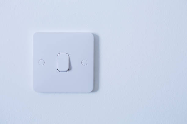 istock electric light switch stylish on the wall 1408858508