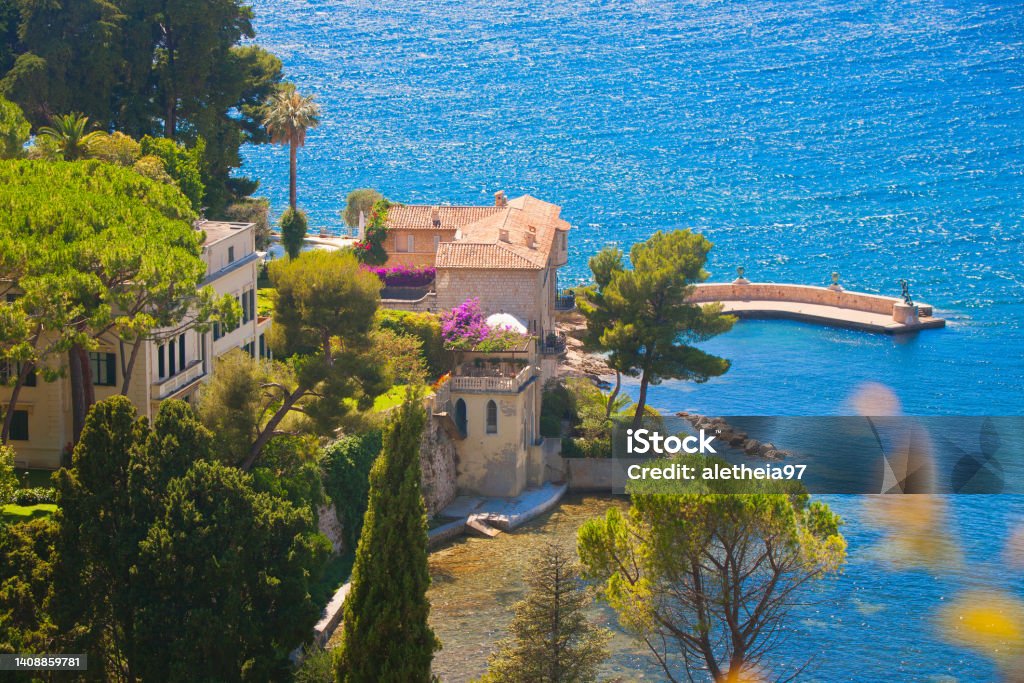 Mittelmeer an der Côte d’Azur, Frankreich Mediterranean Sea on the Côte d'Azur, France Cannes Stock Photo