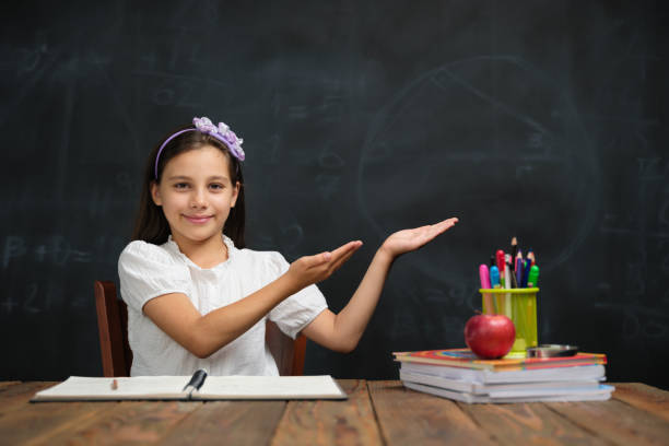 istock Back To School Concept, Happy Smiling Child Student Studying 1408863476