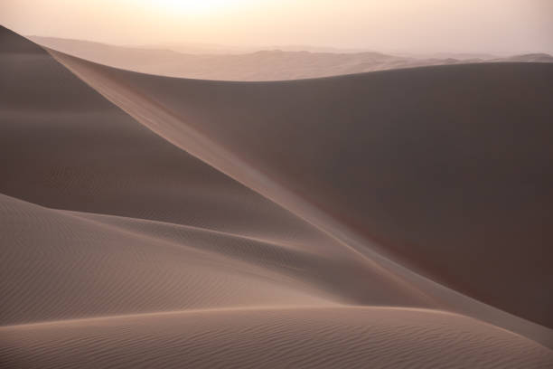 istock Desert landscape during sunrise. 1408866173