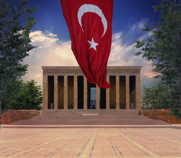 10 November Commemoration of Atatürk. National symbol of country and state.