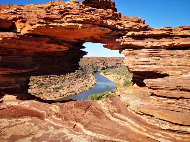 istock Nature's window in Kalbarri 1408880611