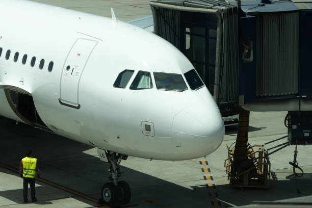 Blank A320 from smart lynx at Tenerife south airport. Blank A320 from smart lynx at Tenerife south airport. airbus a320 stock pictures, royalty-free photos & images