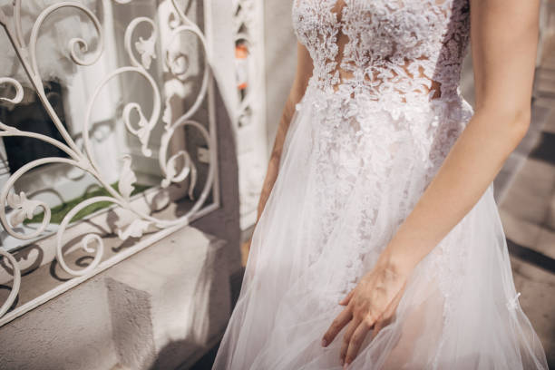 istock Bride on the street 1408898711
