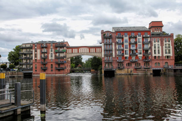 istock Residential house on the Havel 1408900259
