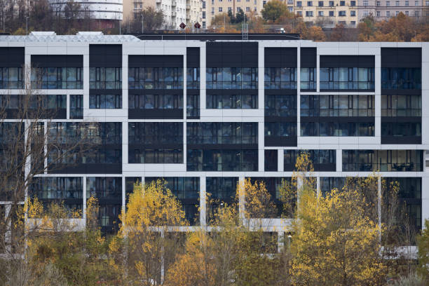 istock Modern architecture in Prague, Czech Republic 1408902132