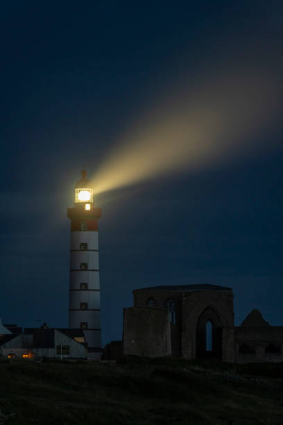 istock Saint-Mathieu Lighthouse, Pointe Saint-Mathieu in Plougonvelin, Finistere, France 1408903910