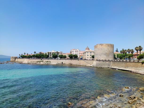 istock sea view, Alghero, Sardinia, Travel in Italy 1408904150