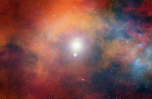 A collection of Digital images of dream-like galaxies in outer-space