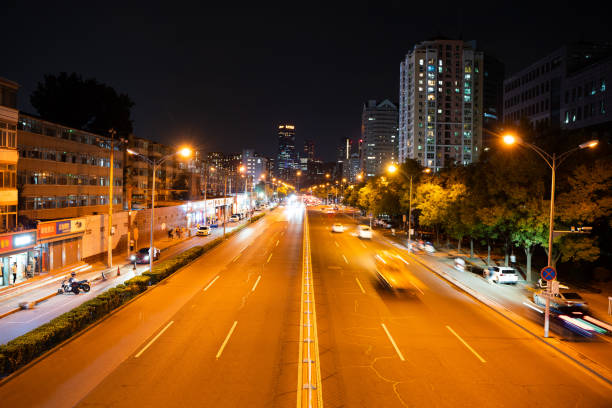 istock night traffic beijing jiuxian bridge 1408914862