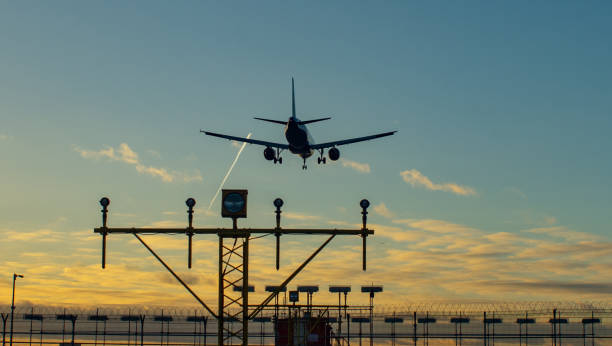 istock Airplane in the sky 1408916504