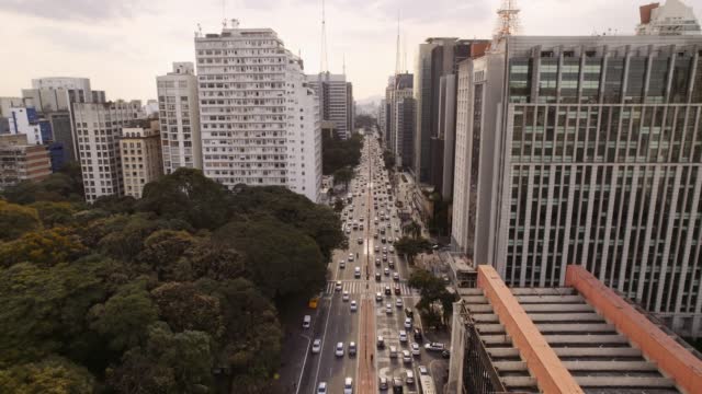 Av. Ipiranga-Panorama-Sao Paulo,Brasil Photo Postcard