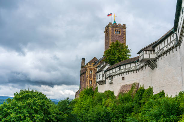 Eisenach, Thuringia/Germany - 07 July 2022: Wartburg Castle