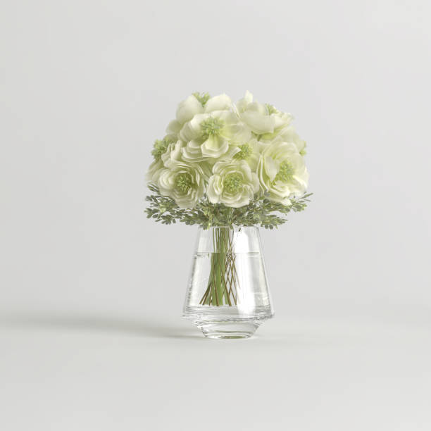 istock 3d illustration of decorative flower vase inside isolated on white background 1408936277