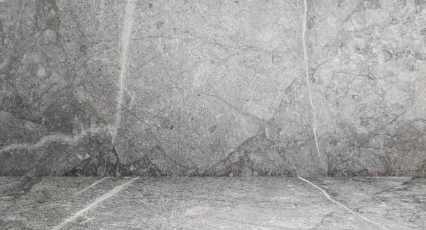 istock modern grey marble stone background for product presentation with shadow and light. trend frame, cover, card, postcard. exhibition podium, stand, showcase background for product displayed. 1408936353