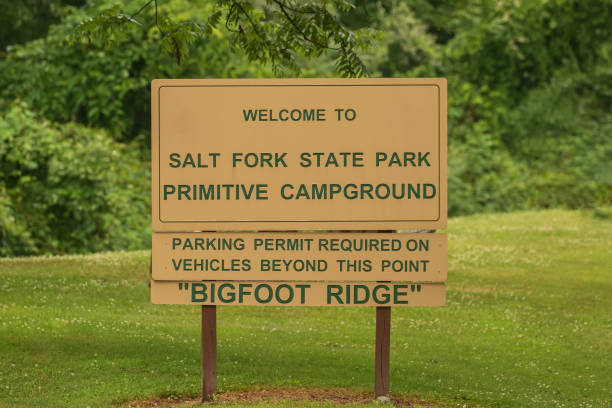 istock Salt Fork, Ohio camping sign named Bigfoot Ridge 1408937399