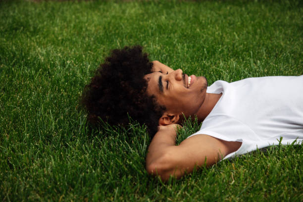 istock Portrait of a young handsome afro man 1408944243
