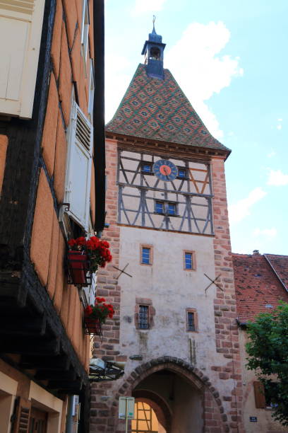 istock Bergheim, alsatian village 1408947853
