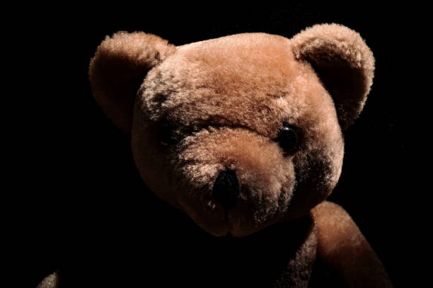 istock Portrait of a stuffed animal bear 1408952684