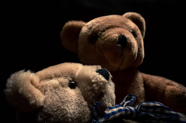 istock Close-up of two stuffed animal bears 1408952691