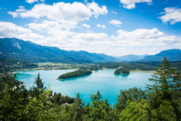 istock Lake Faaker See in Carinthia, Austria 1408960189