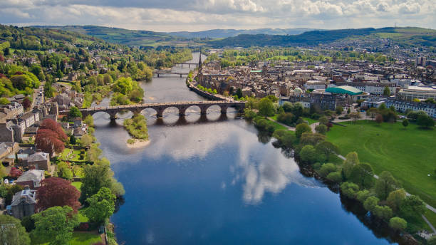istock The meandering current of the River Tay. 1408973305