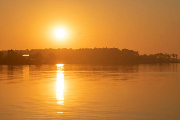 Sunrise at Indian River Bay, Delaware, USA