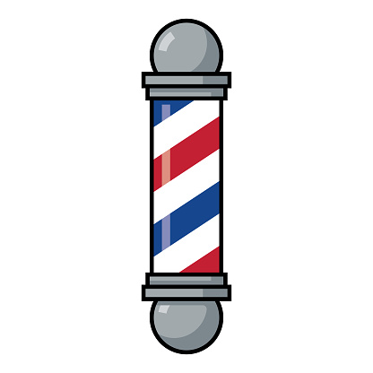 Barber Pole Stock Illustration - Download Image Now - Barbers Pole, Barber  Shop, Barber - iStock
