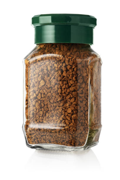 istock Jar of instant coffee isolated. 1409016861