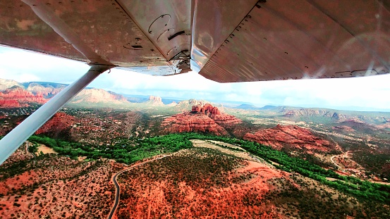 Aerial View of Sedona, Arizona