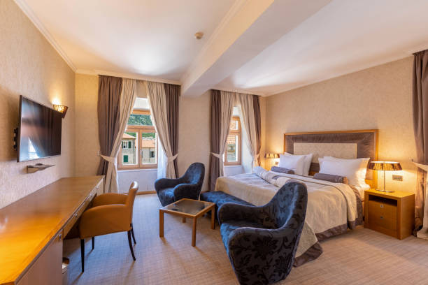 istock Interior of a luxury hotel apartment 1409036951