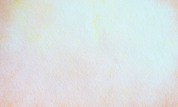 Light brown yellow watercolor. Gradient. Beige art background with space for design.