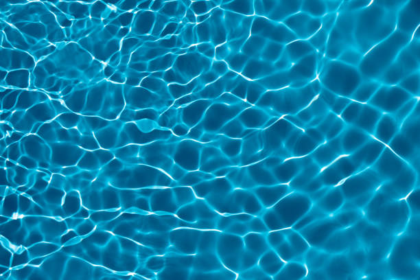 istock Ripple water surface with sun glare in a swimming pool 1409038898