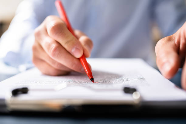 Correcting Spell And Grammar Mistake Correcting Spell And Grammar Mistake. Proofread Script proof reading documents stock pictures, royalty-free photos & images